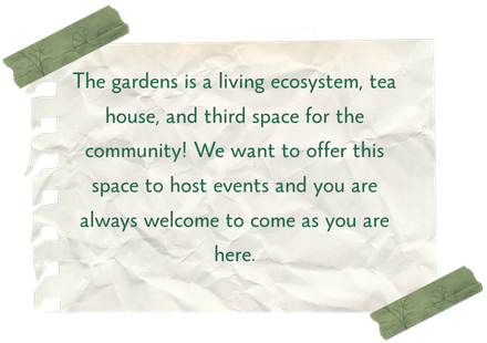 Discover and learn by visiting our food, flower, and herb gardens, wildlife sanctuary, and apiary. We are happy to teach what we know and share what we grow.